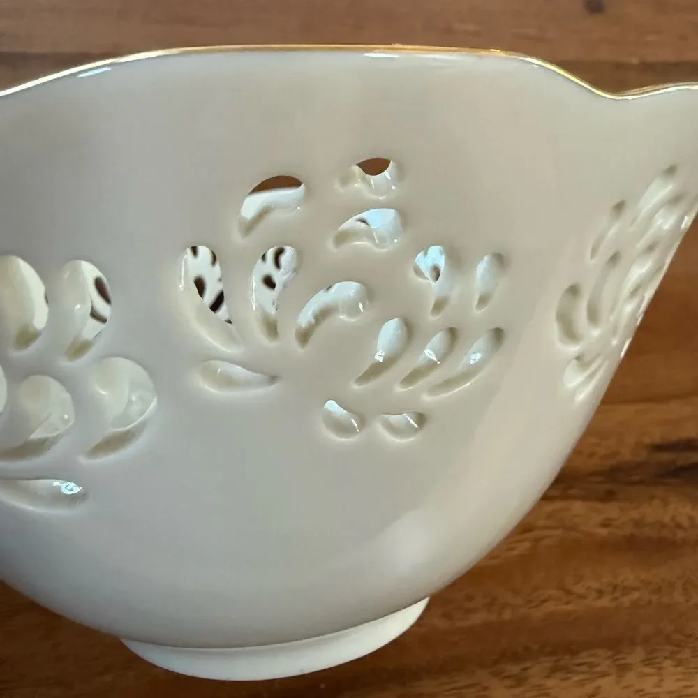 Lenox 24K Gold Trim Bowl